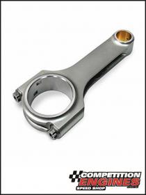 Scat Pro Sport H-Beam Connecting Rods 2-350-6250-2100A 12-Point, Cap Screw, 6.250 in. Length, Chevy, Small Block